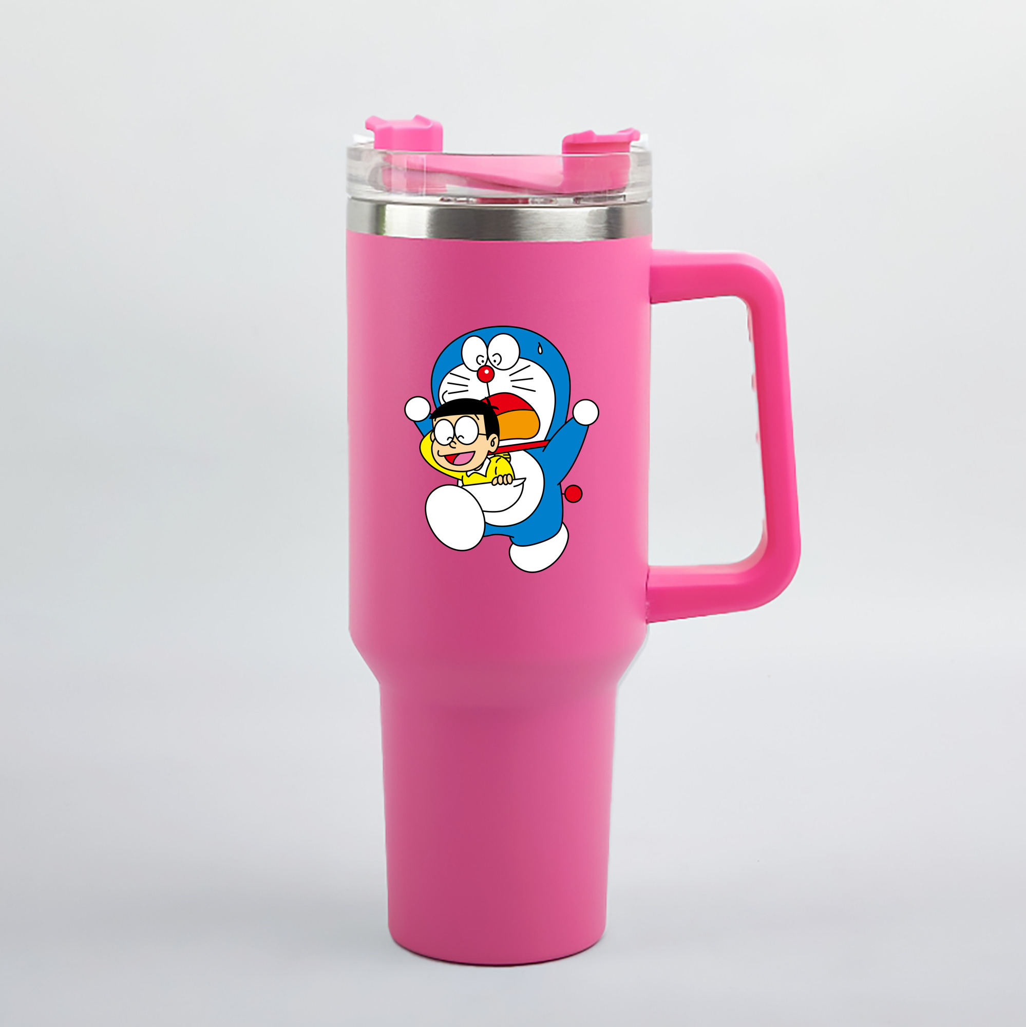 （画像用） ドラえもん Doraemon 1200mL車用タンブラー（カラープリント）